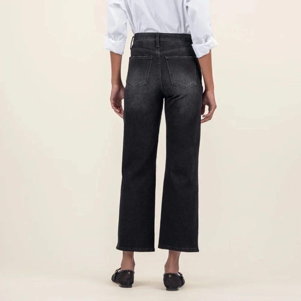 NWT KUT FROM THE KLOTH Charlotte High Rise Ankle Flare Jeans Sz 10
